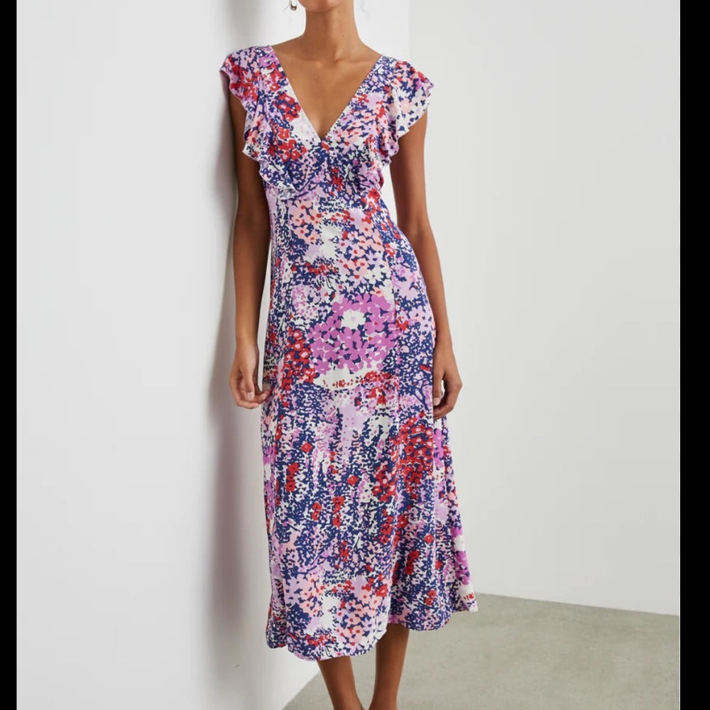 Rails Constance Dress Purple Gardenia